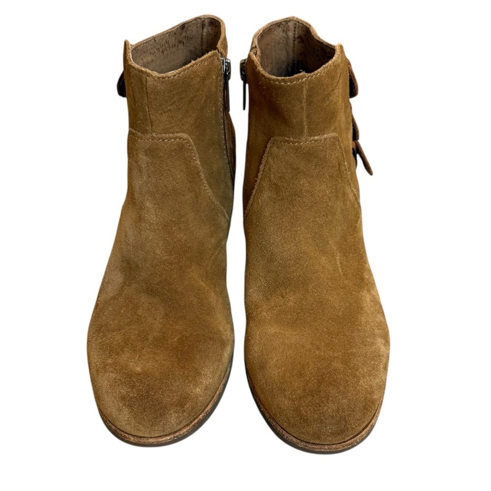 UGG Volta Brown Suede Ankle Booties Water Resistant Size 7.5 - Picture 6 of 11